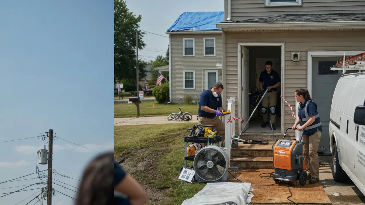 Water Damage Repair in New Paris, IN near me